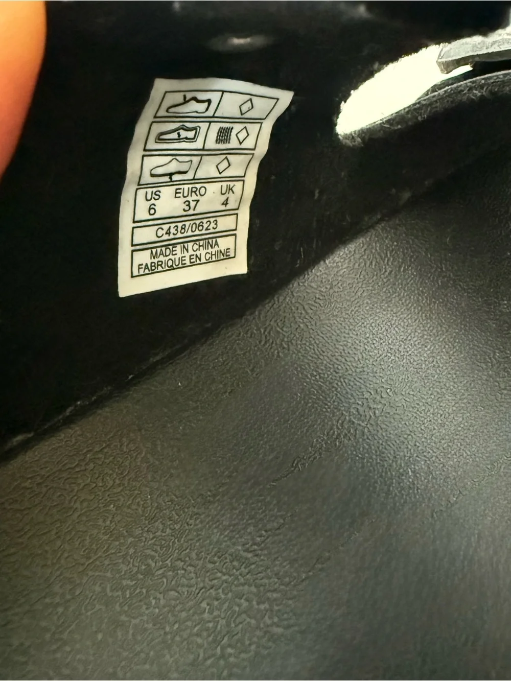 Black Double-Buckle Slide Sandals